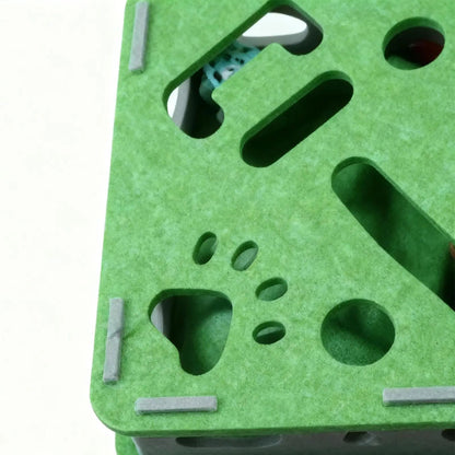 Interactive Cat Scratch Box with Bell Balls