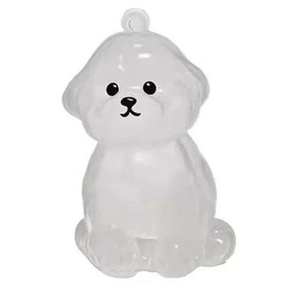 Dog Hair Keepsake Keychain Pendant – Pet Fur Memory Holder for Bags, Car Keys, Couples Gift & Souvenir Decoration