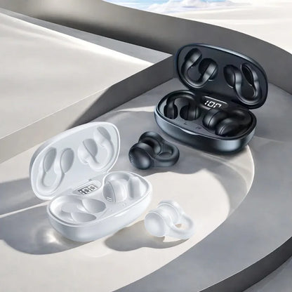 Noise Reduction Wireless Earbuds with LED Power Display and Touch Control