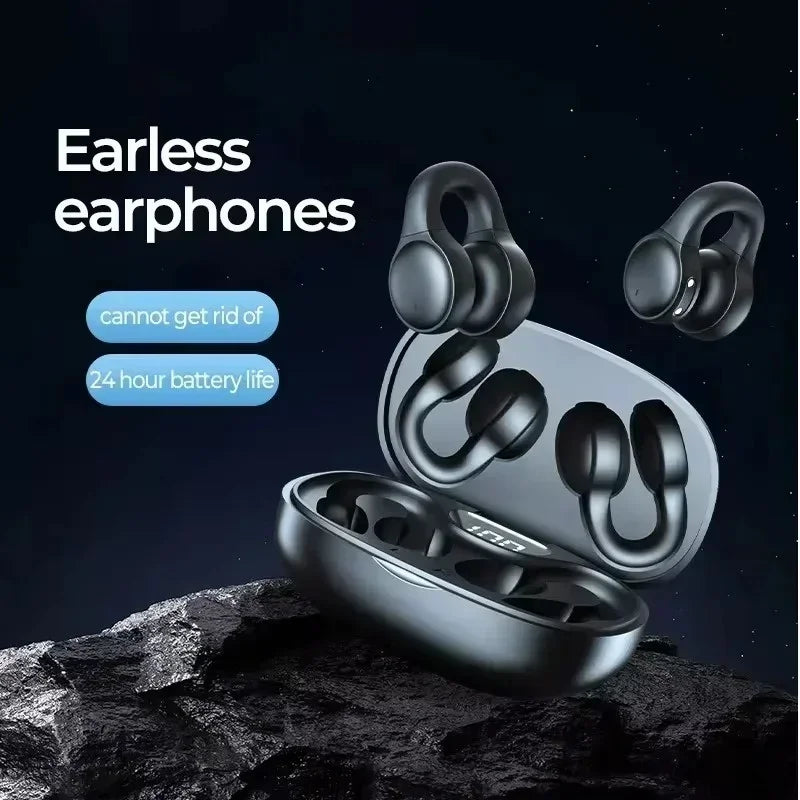 Noise Reduction Wireless Earbuds with LED Power Display and Touch Control