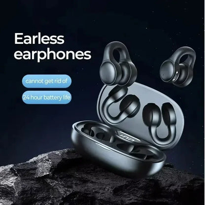 Noise Reduction Wireless Earbuds with LED Power Display and Touch Control