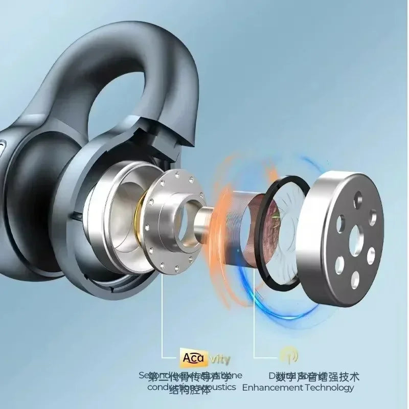 Noise Reduction Wireless Earbuds with LED Power Display and Touch Control