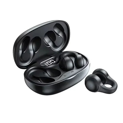 Noise Reduction Wireless Earbuds with LED Power Display and Touch Control