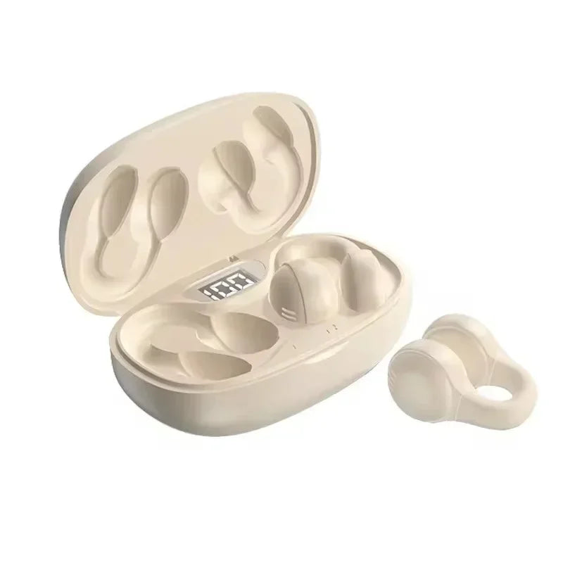 Noise Reduction Wireless Earbuds with LED Power Display and Touch Control