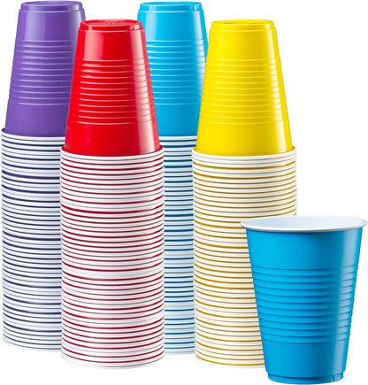 Disposable Party Cups Set Versatile Beer Pong Cups & Outdoor Drinkware