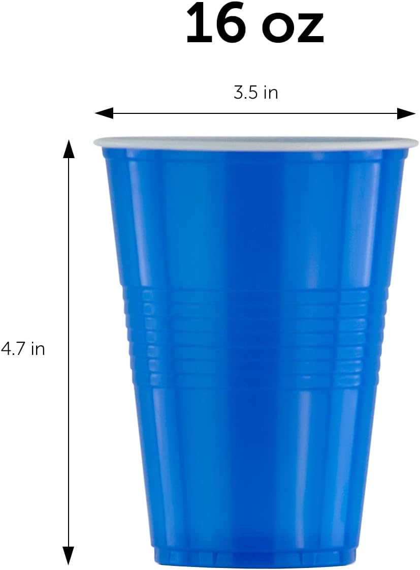 Disposable Party Cups Set Versatile Beer Pong Cups & Outdoor Drinkware