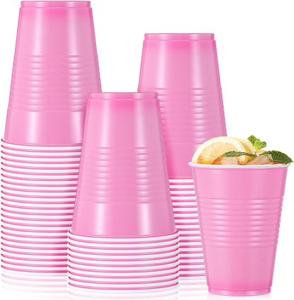 Disposable Party Cups Set Versatile Beer Pong Cups & Outdoor Drinkware