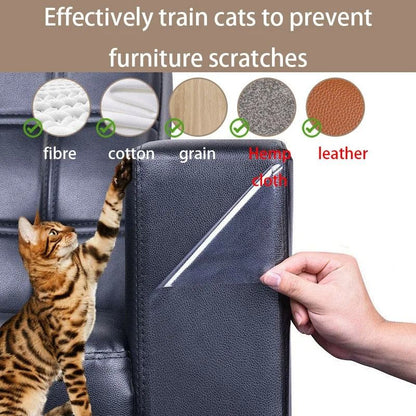 Transparent Cat Sofa Protector Pads for Self Adhesive Furniture Scratch Protection
