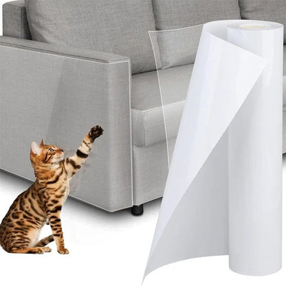 Transparent Cat Sofa Protector Pads for Self Adhesive Furniture Scratch Protection