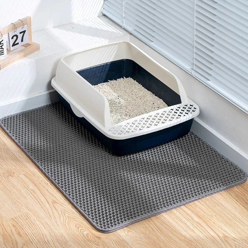 Waterproof Double-Layer Honeycomb Cat Litter Mat