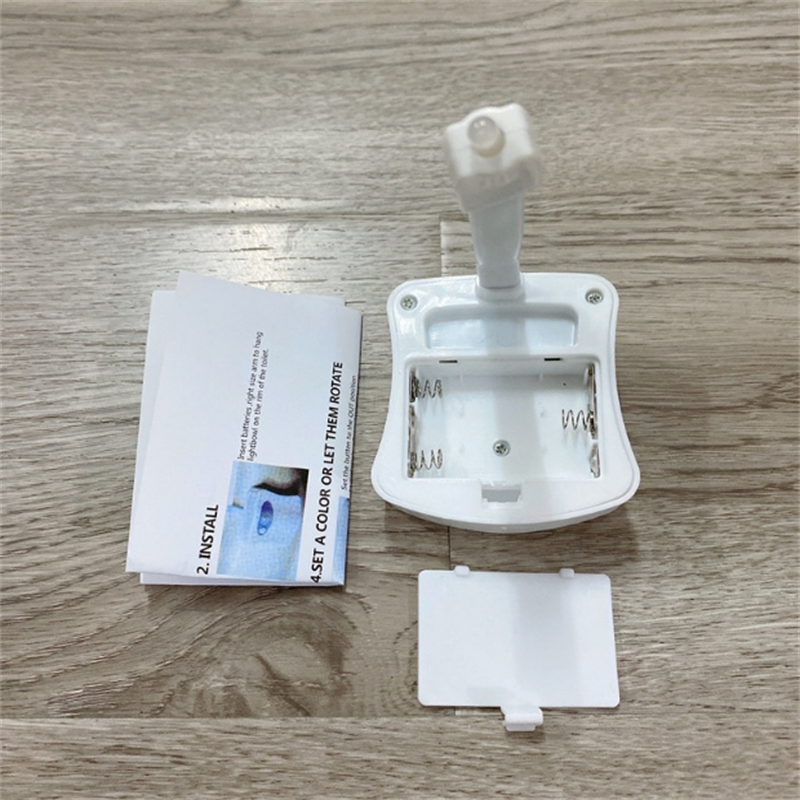 Motion Sensor LED Toilet Night Light with Color Changing Glow