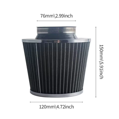 Universal Mushroom Head High Flow Car Intake Filter