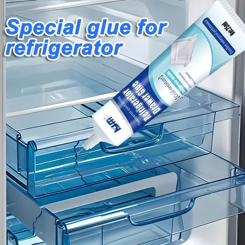 Premium Refrigerator Repair Glue Cold Resistant Waterproof Seal Adhesive for Fridge Drawer & Gasket