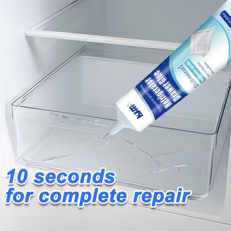 Premium Refrigerator Repair Glue Cold Resistant Waterproof Seal Adhesive for Fridge Drawer & Gasket