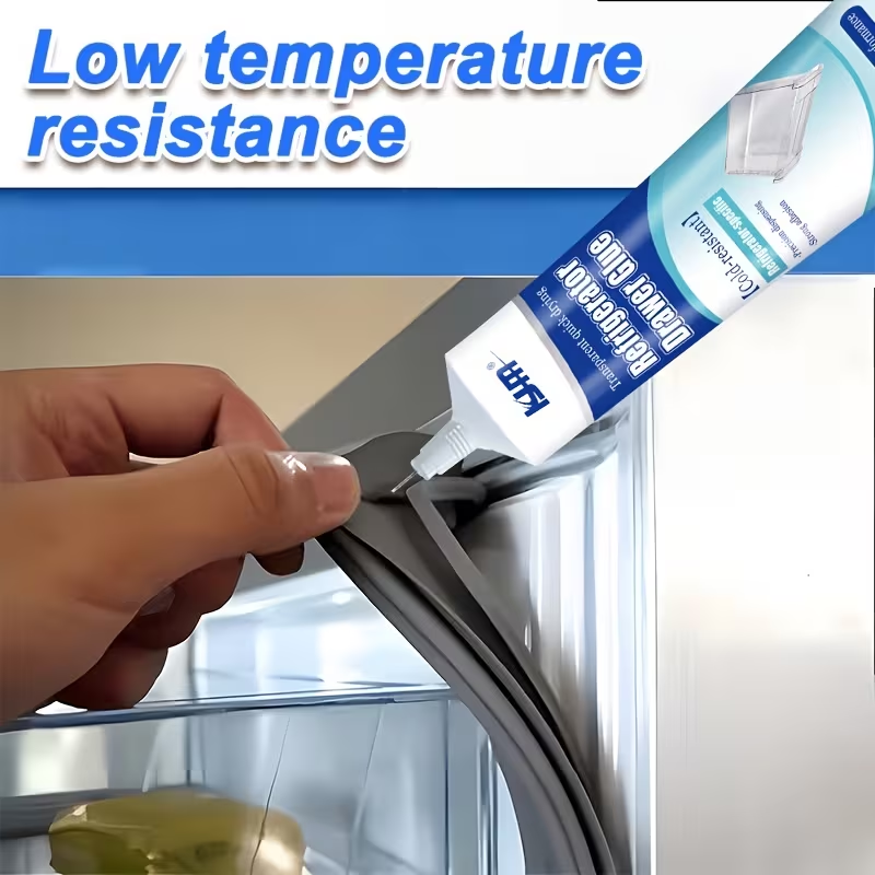 Premium Refrigerator Repair Glue Cold Resistant Waterproof Seal Adhesive for Fridge Drawer & Gasket