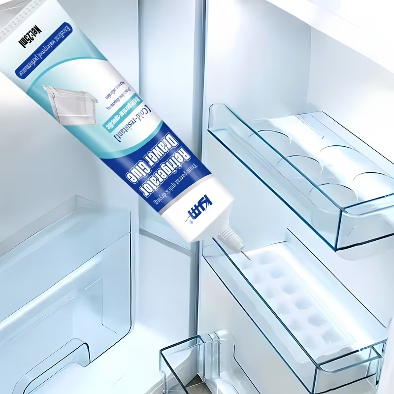 Premium Refrigerator Repair Glue Cold Resistant Waterproof Seal Adhesive for Fridge Drawer & Gasket