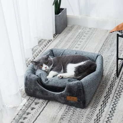 Closed Triangle Deep Sleep Cat Tent Cave