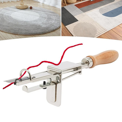 Professional Carpet Tufting Tool Kit with Adjustable Height Manual Rug Making Tool