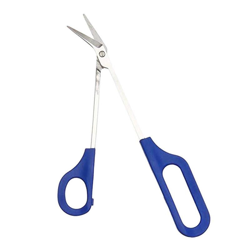 Long Handled Toenail Scissors for Thick Nails Extended Reach Ergonomic Pedicure Clipper