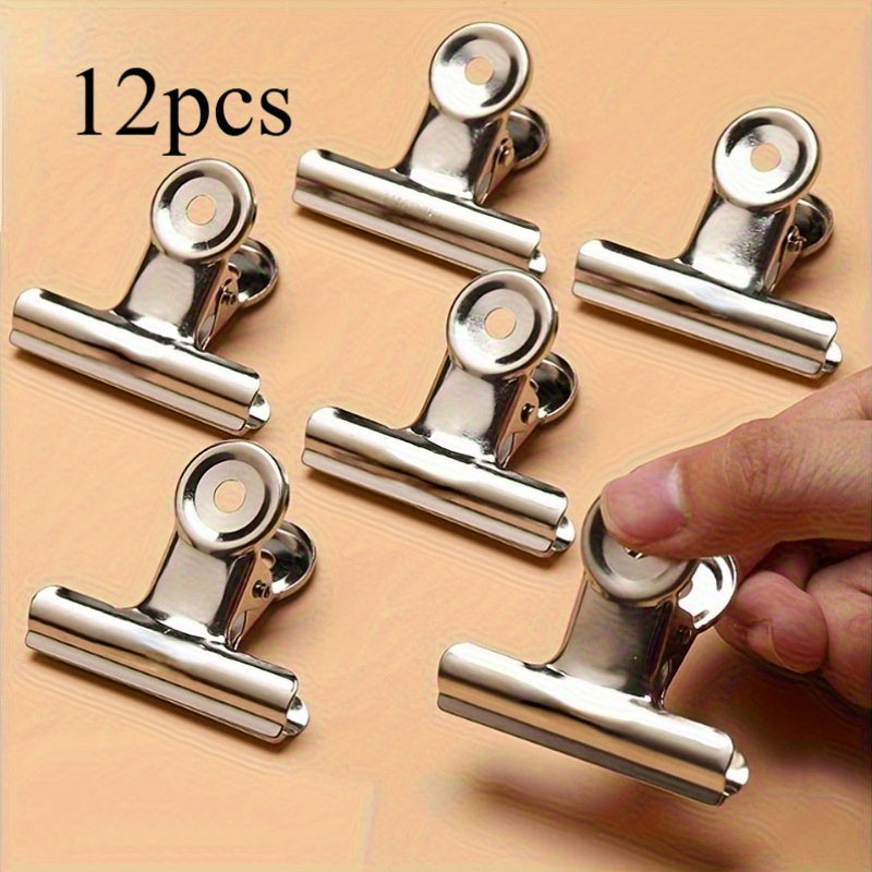 Stainless Steel Food Bag Clips Airtight Reusable Sealing Clips