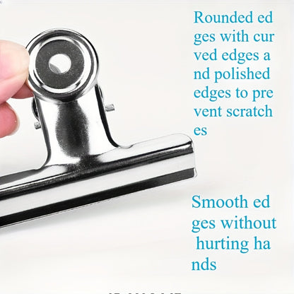 Stainless Steel Food Bag Clips Airtight Reusable Sealing Clips