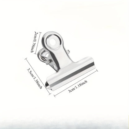 Stainless Steel Food Bag Clips Airtight Reusable Sealing Clips