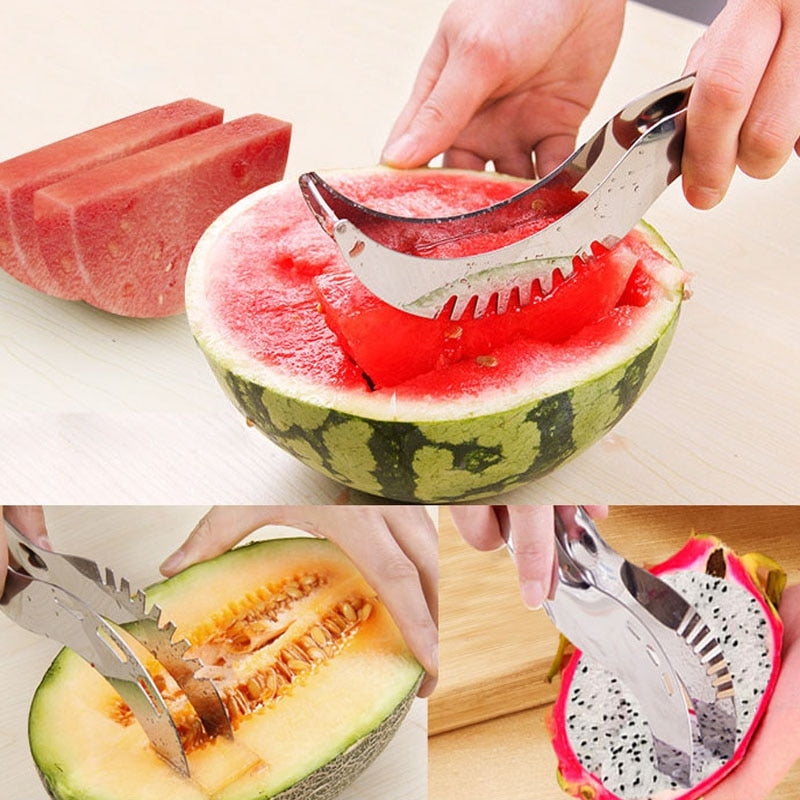 UltraSwift Stainless Fruit & Watermelon Slicer and Corer Tool