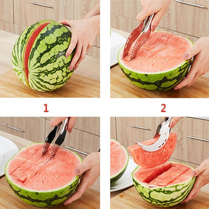 UltraSwift Stainless Fruit & Watermelon Slicer and Corer Tool