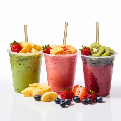 Premium Individually Wrapped Eco Friendly Paper Straws for Juices, Coffee & Partie