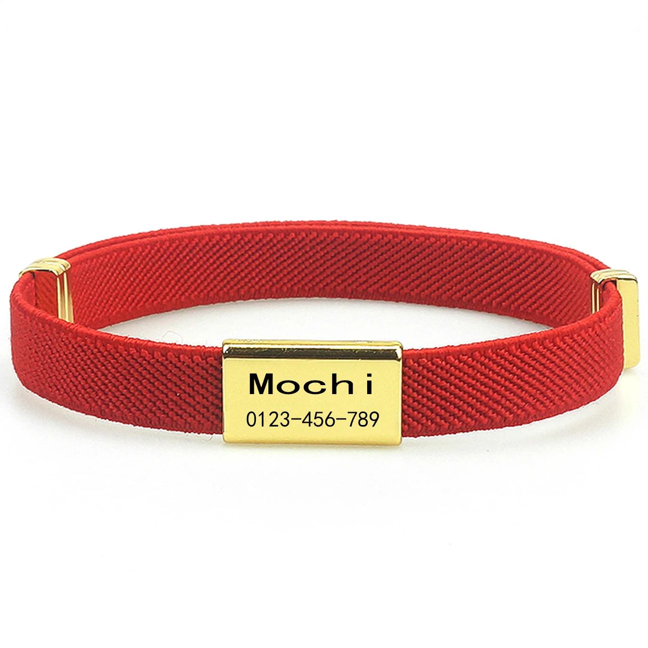 Personalized Breakaway Cat Collar with Engraved ID Tag for Cats & Small Dogs