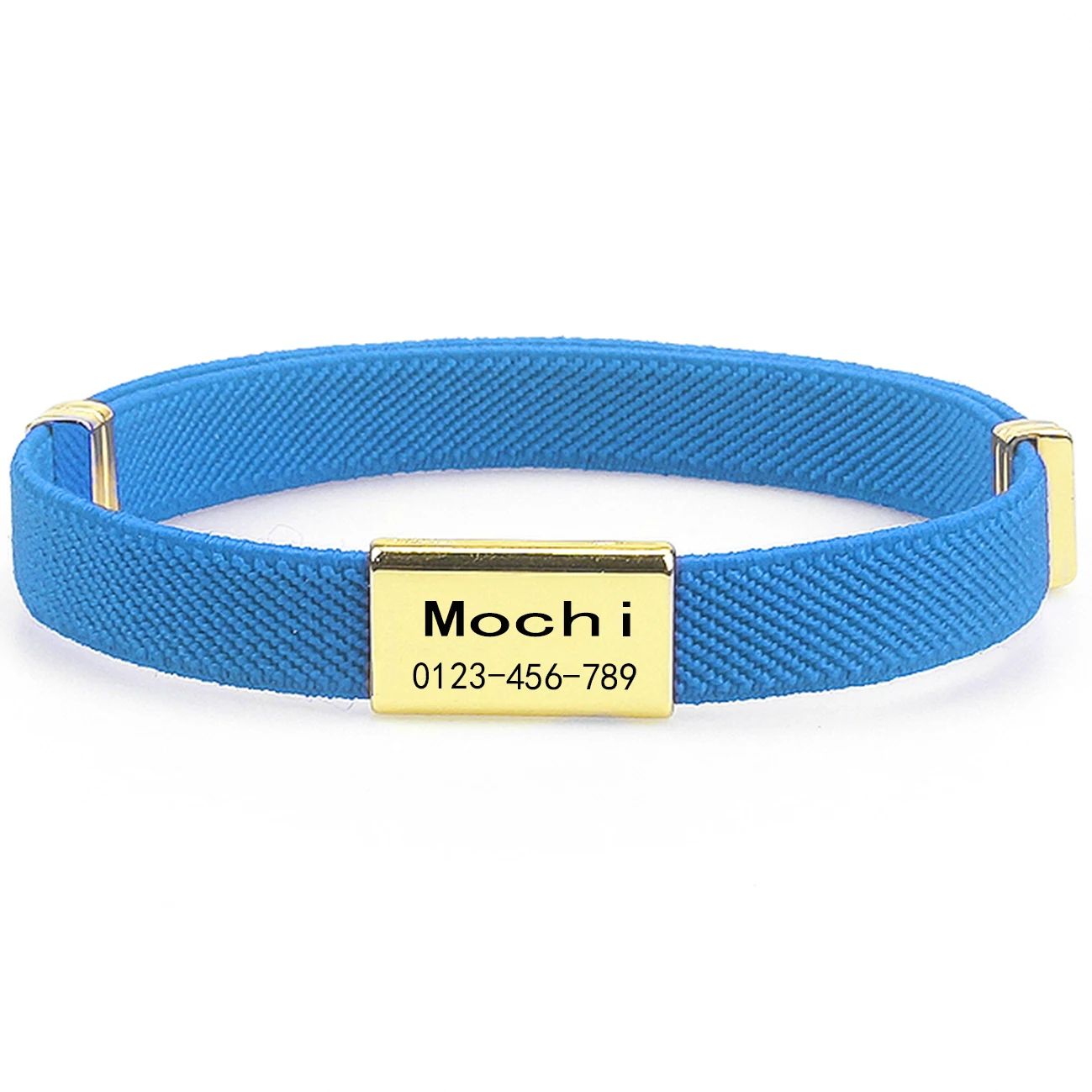 Personalized Breakaway Cat Collar with Engraved ID Tag for Cats & Small Dogs