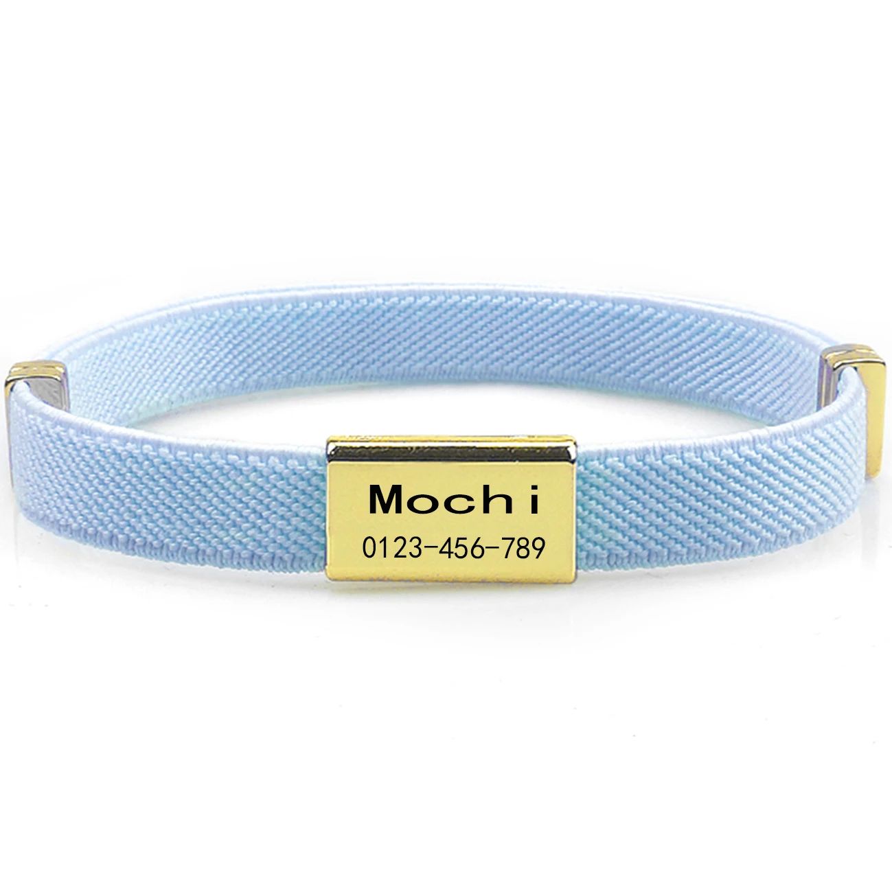 Personalized Breakaway Cat Collar with Engraved ID Tag for Cats & Small Dogs