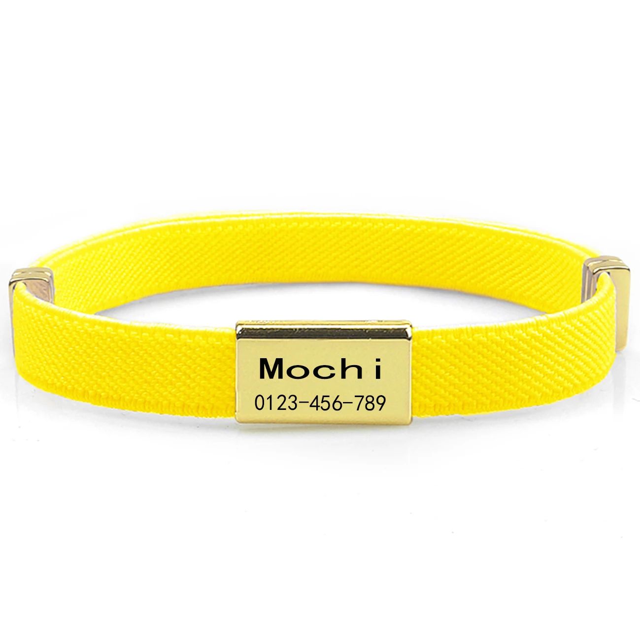Personalized Breakaway Cat Collar with Engraved ID Tag for Cats & Small Dogs