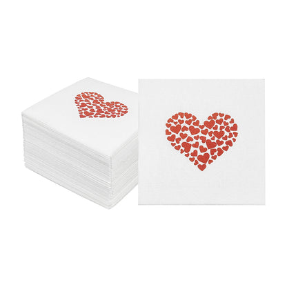 Elegant Disposable Cocktail Napkins Linen Feel Wedding Party Beverage Napkins