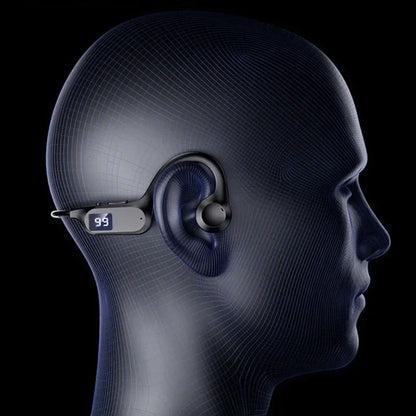 Premium Open Ear Bone Conduction Headphones Wireless Bluetooth Sport Headset with Mic