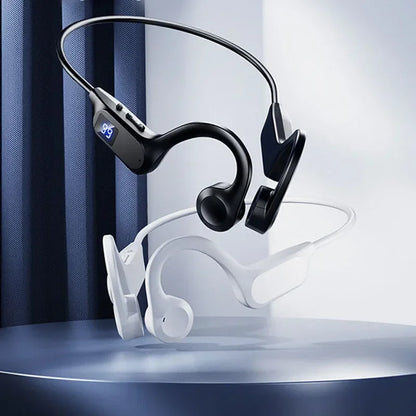 Premium Open Ear Bone Conduction Headphones Wireless Bluetooth Sport Headset with Mic