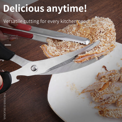 Stainless Steel Kitchen Shears for Meat, Poultry & Everyday Food Prep