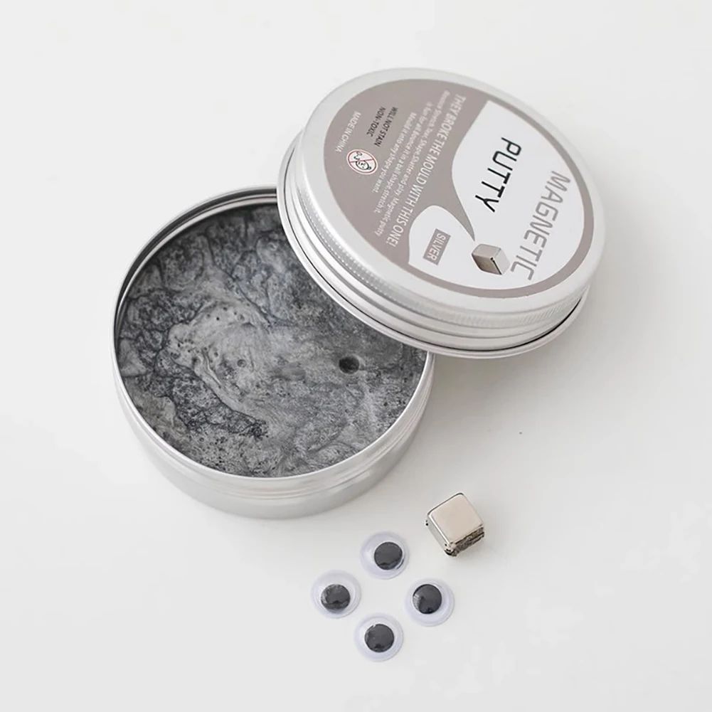 Magnetic Putty Stress Relief Toy for Creative Fidget Play and DIY Sculpting