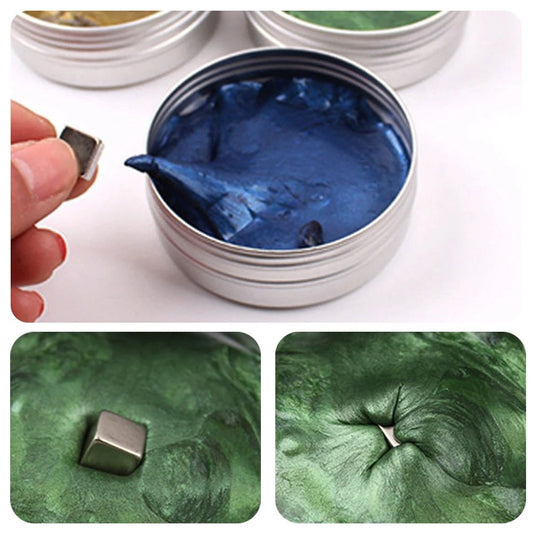 Magnetic Putty Stress Relief Toy for Creative Fidget Play and DIY Sculpting