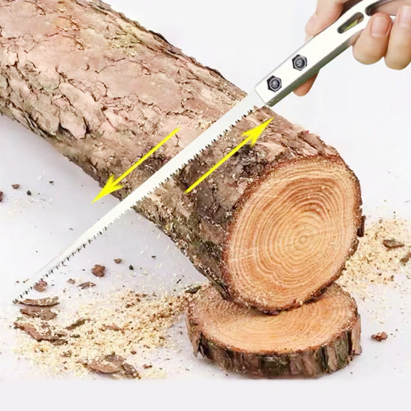 SK5 Steel Woodworking Hand Saw with Wooden Handle Precision Garden & Carpentry Saw