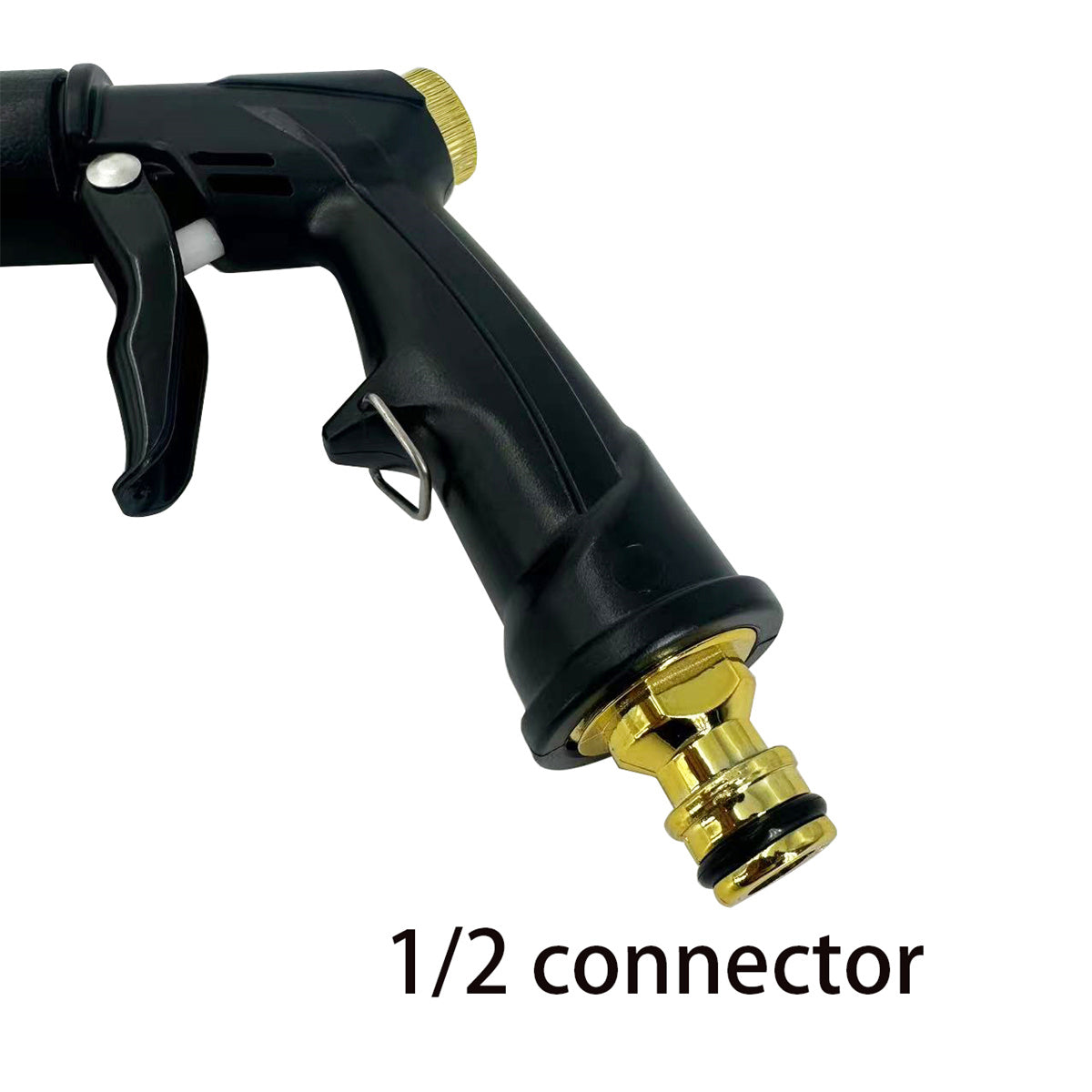 Premium High Pressure Car Wash Water Gun with Metal Extension Rod & Adjustable Nozzle
