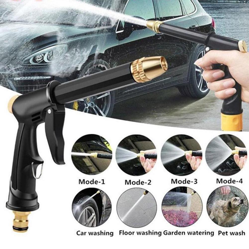 Premium High Pressure Water Gun Sprayer Adjustable Garden Hose Jet Power Washer Nozzle
