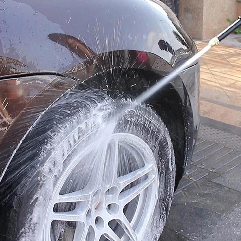 Premium High Pressure Water Gun Sprayer Adjustable Garden Hose Jet Power Washer Nozzle