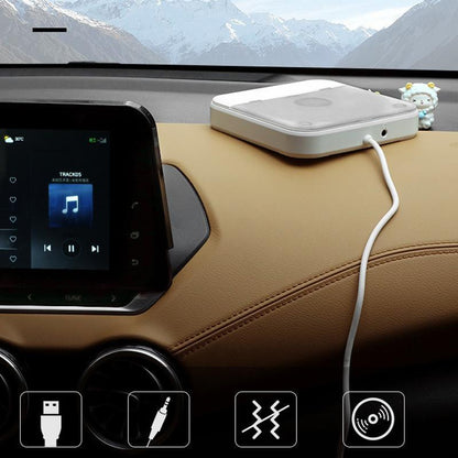 Compact USB Car CD Player – External CD Player for Car with USB car CD player Lossless Audio & AUX Support