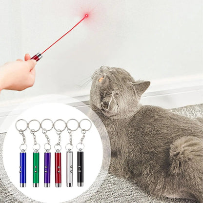 Interactive Laser Pointer Cat Toy for Exercise, Training and Indoor Play