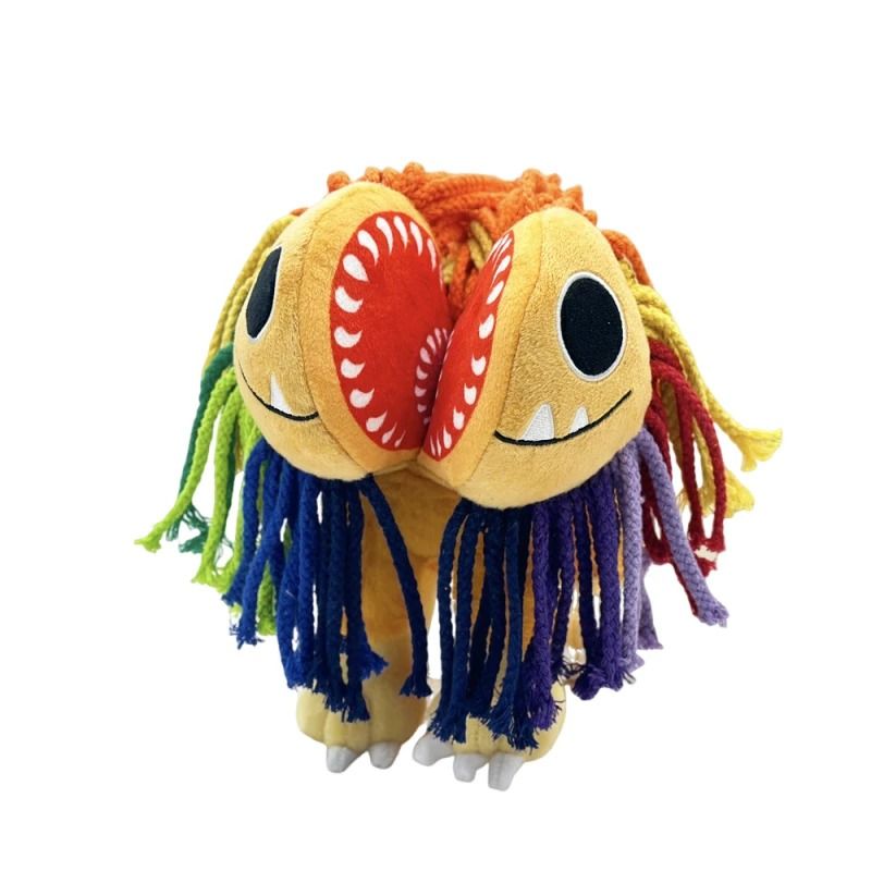Yarnaby Colorful Lion Plush Pillow