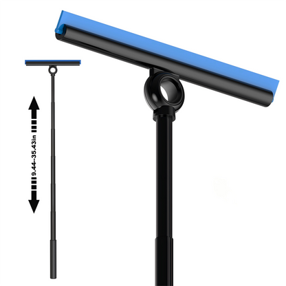 CrystalReach Telescopic Shower Squeegee for Glass Doors & Bathroom Mirrors