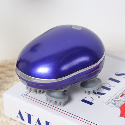 Premium Scalp & Head Massager with Adjustable Speed and Red Light Therapy for Deep Relaxation & Hair Care