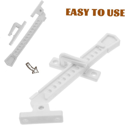 Adjustable Window Safety Lock & Child Proof Window Restrictor for Secure Ventilation