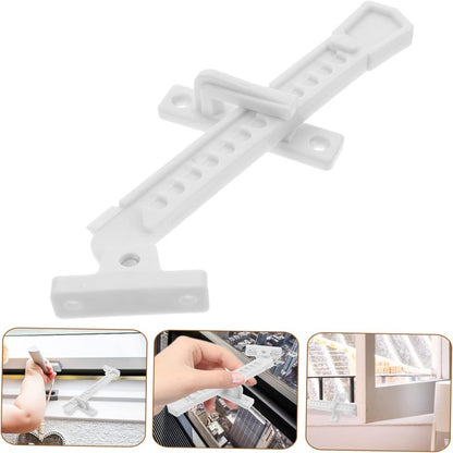 Adjustable Window Safety Lock & Child Proof Window Restrictor for Secure Ventilation